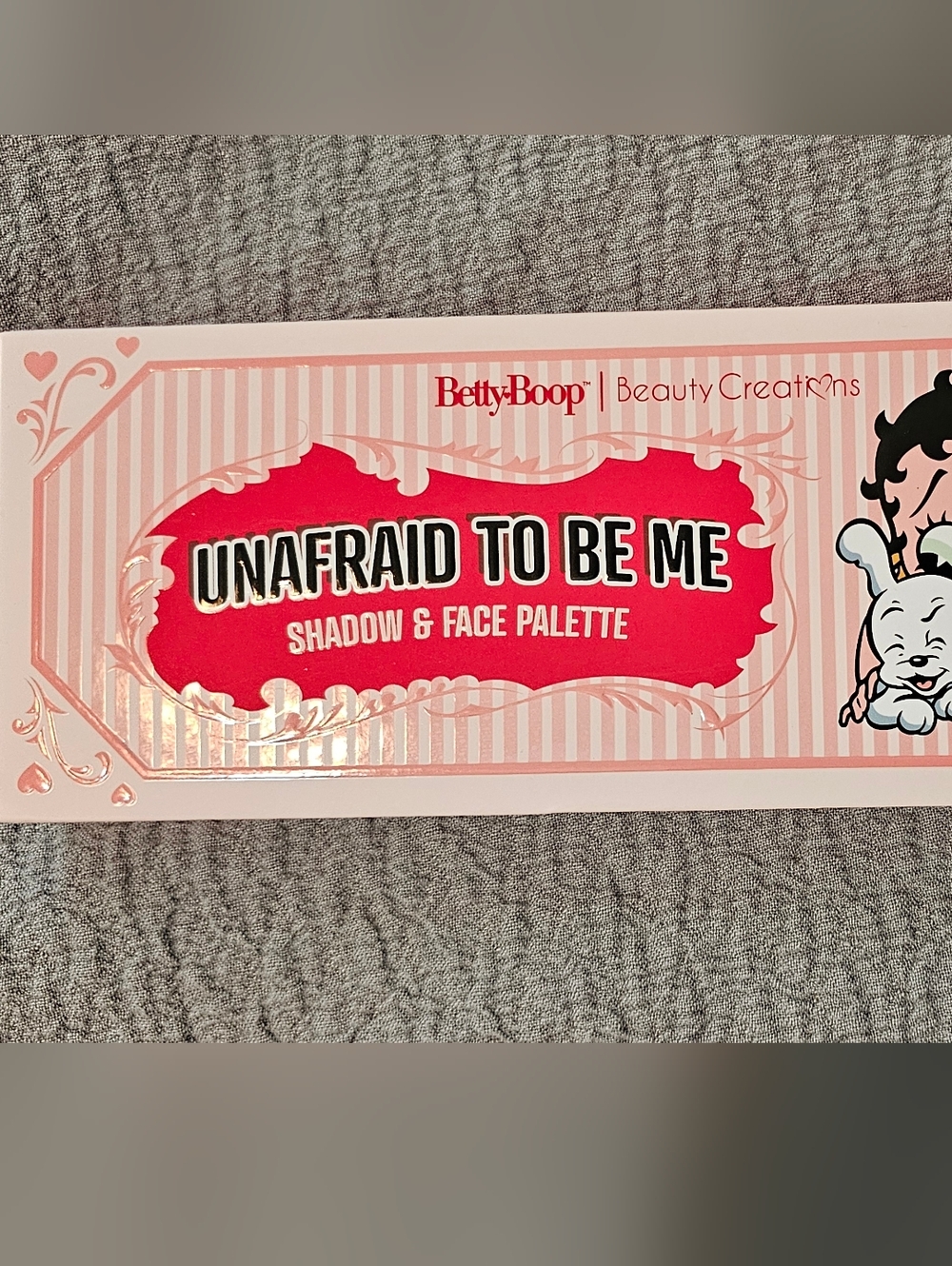 Beauty Creations Betty Boop "Unafraid To Be Me" Pink Shadow & Face Palette